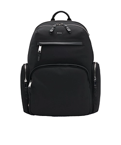 Boss Hugo Boss Logo Plaque Zip-Up Backpack