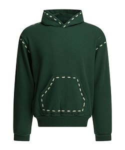 Hooded Dotted Sweatshirt