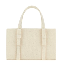 Kara Chain-Linked Mini Top Handle Bag