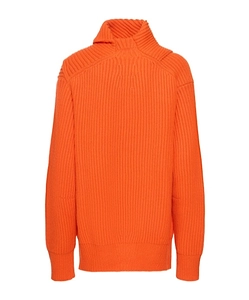 Long-Sleeved Rib Sweater
