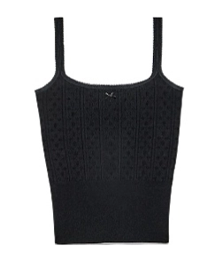 Jw Anderson Knitted Pointelle Cami Top