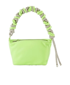 Kara Knotted Strap Zip-Up Shoulder Bag