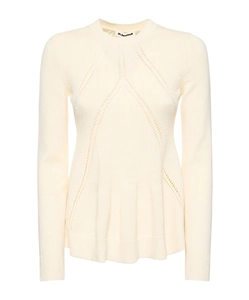 Rib Long-Sleeved Sweater