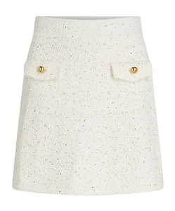 Bouclé Pocket Mini Skirt