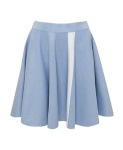 Jw Anderson Logo Embroidered Contrast Mini Skirt