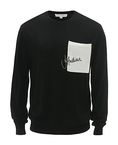 Jw Anderson Logo Embroidered Knit Jumper
