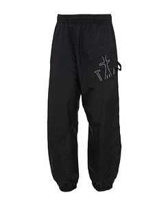 Jw Anderson Logo Embroidered Jogging Pants
