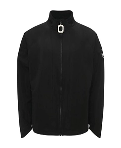 Jw Anderson Logo Printed Zipped Jacket