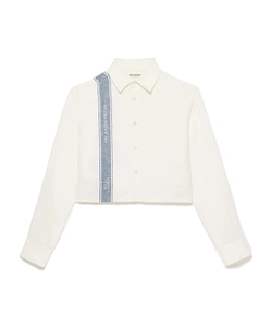 Jw Anderson Logo Printed Button-Up Shirt