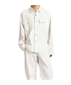 Jw Anderson Oversized Denim Shirt