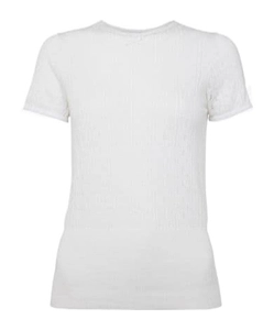 Jw Anderson Pointelle Cap Sleeve Top