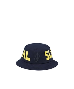 Jw Anderson Real Sleep' Slogan Bucket Hat