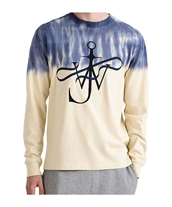 Jw Anderson Ribbon Anchor Tie-Dye T-Shirt
