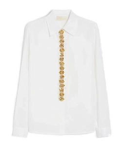 Button-Down Long-Sleeved Shirt