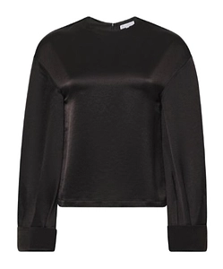 Jw Anderson Twisted Sleeve Satin Top