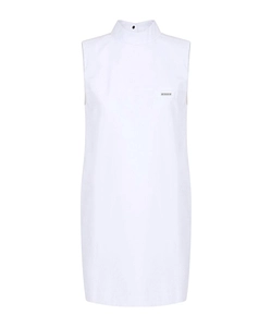 Stand-Collar Dress