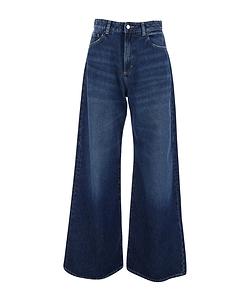 Icon Denim Debby High-Rise Wide-Leg Jeans