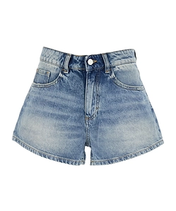 Icon Denim Umi High-Rise Denim Shorts