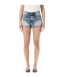 Icon Denim Umi High-Rise Denim Shorts