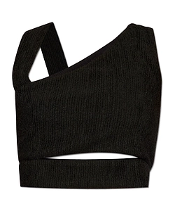 Asymmetrical Neckline Vest