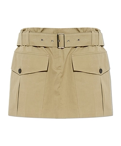 Belt Loop Mini Skirt