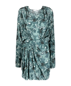 Round Neck Long-Sleeved Dress