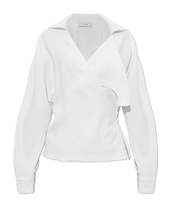 Wrap-Tie Blouse