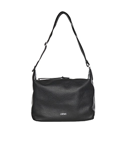 Loewe Cubi Logo-Printed Messenger Bag