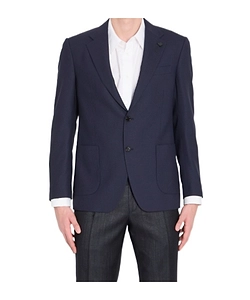 Lardini Two-Button Notch-Lapel Blazer