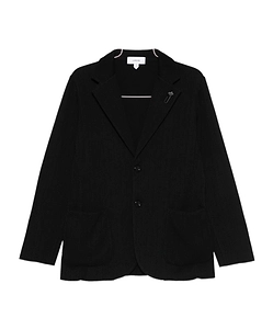 Notched Patch-Pocket Jacket