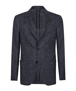 Lardini Two-Button Textured Blazer