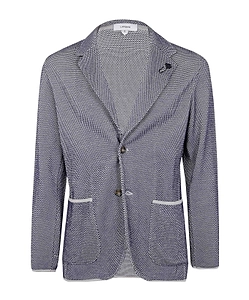 Lardini Single-Breasted V-Neck Blazer