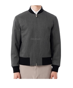 Zip-Front Bomber Jacket