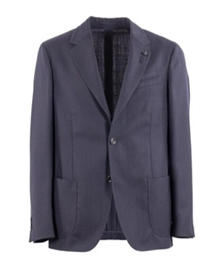 Single-Breasted Wool Jacket
