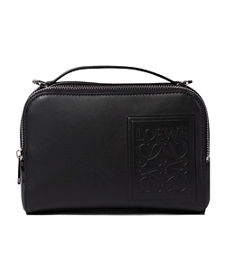 Loewe Logo Embossed Mini Camera Crossbody Bag