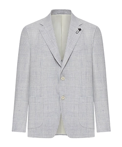 Plaid-Check Blazer