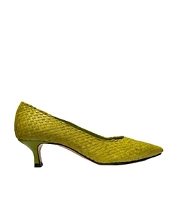 Pointed Knitted High Heels