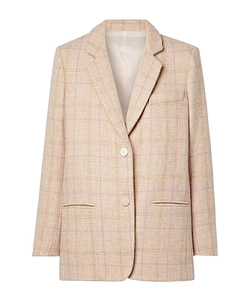Denzel Checked Houndstooth Blazer