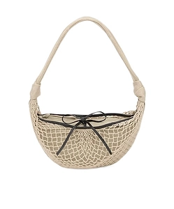 Lemaire Fortune Croissant Filt Zip-Up Shoulder Bag