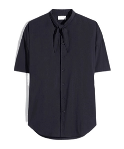 Lemaire Foulard Detailed Short Sleeved Shirt