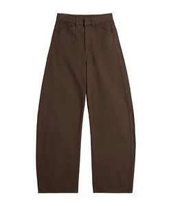 Lemaire High Waist Logo Patch Jeans
