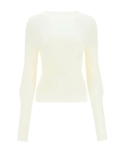 Cut-Out Detail Long-Sleeve Top
