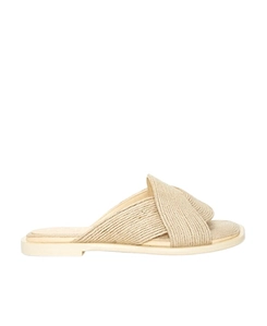 Loewe X Paulas Ibiza Raffia Flat Sandals