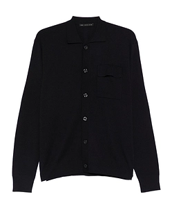 Low Brand Polo Collar Cardigan