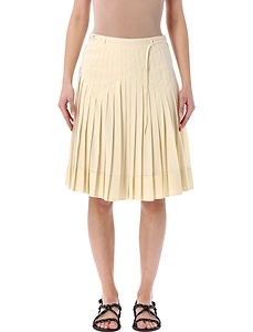 Low Classic High-Waist Pleated Skirt
