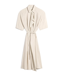 Lemaire Short Sleeve Shirt Dress