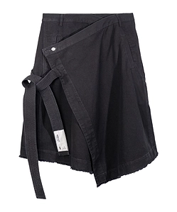 Apron Denim Skirt
