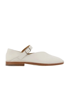 Lemaire Square-Toe Buckle Fastened Ballet Flats