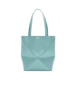 Medium Puzzle Fold Tote In Shiny Calfskin