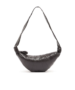 Medium Croissant Coated Cotton Bag